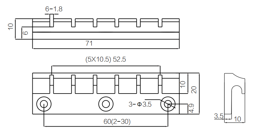 BE-1001 drawing
