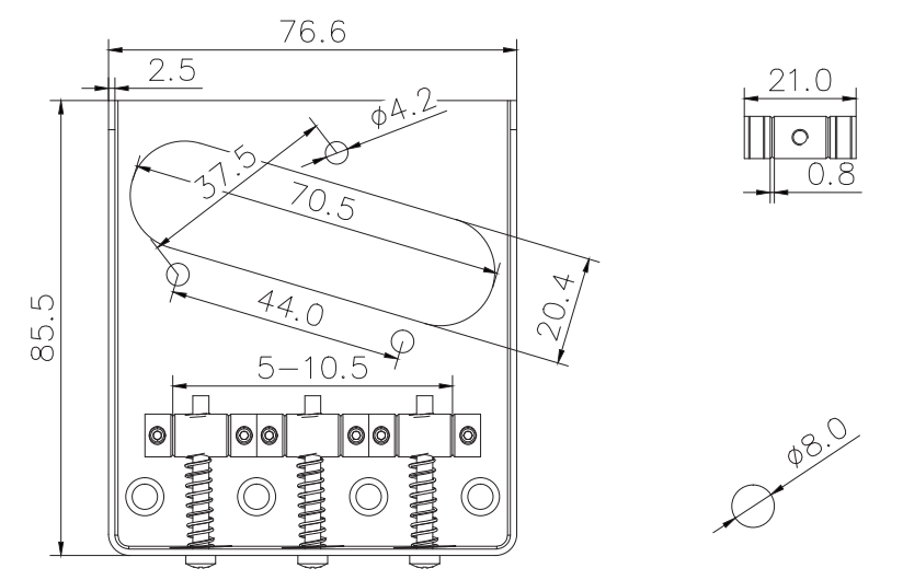 BG-5001 drawing