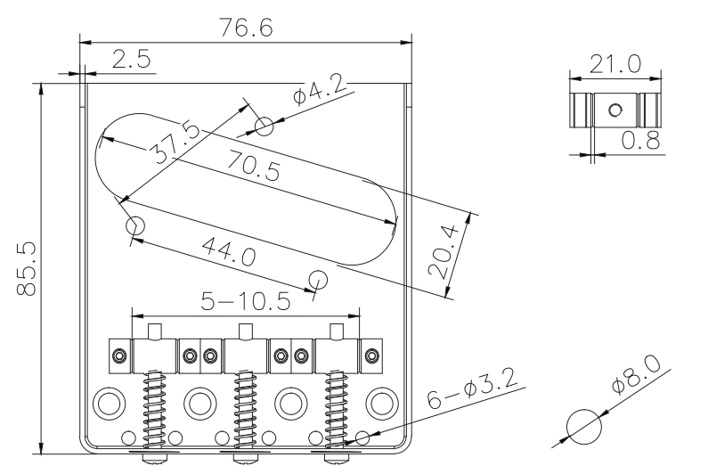BG-5001B drawing
