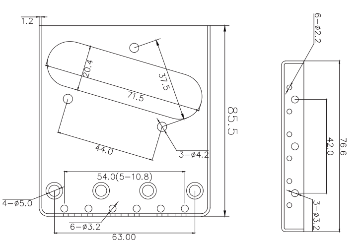 BG-5001C drawing