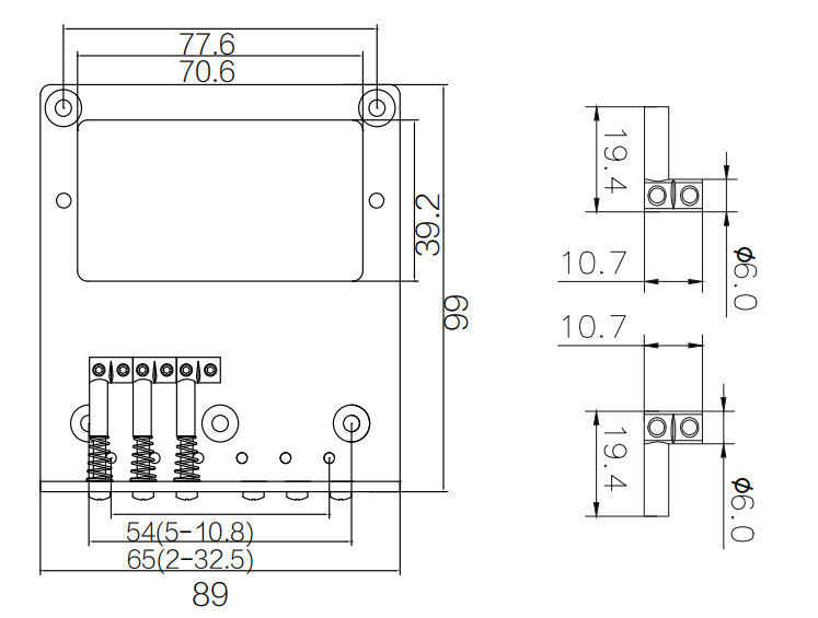 BG-5003 drawing