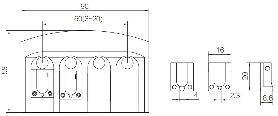 BA-1006 尺寸图