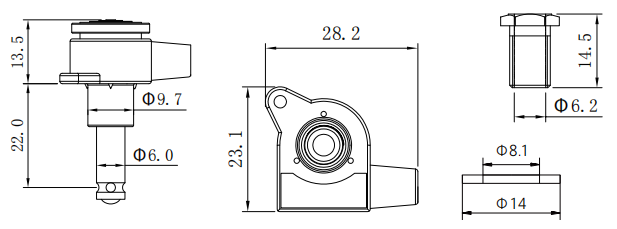 M-1803S drawing