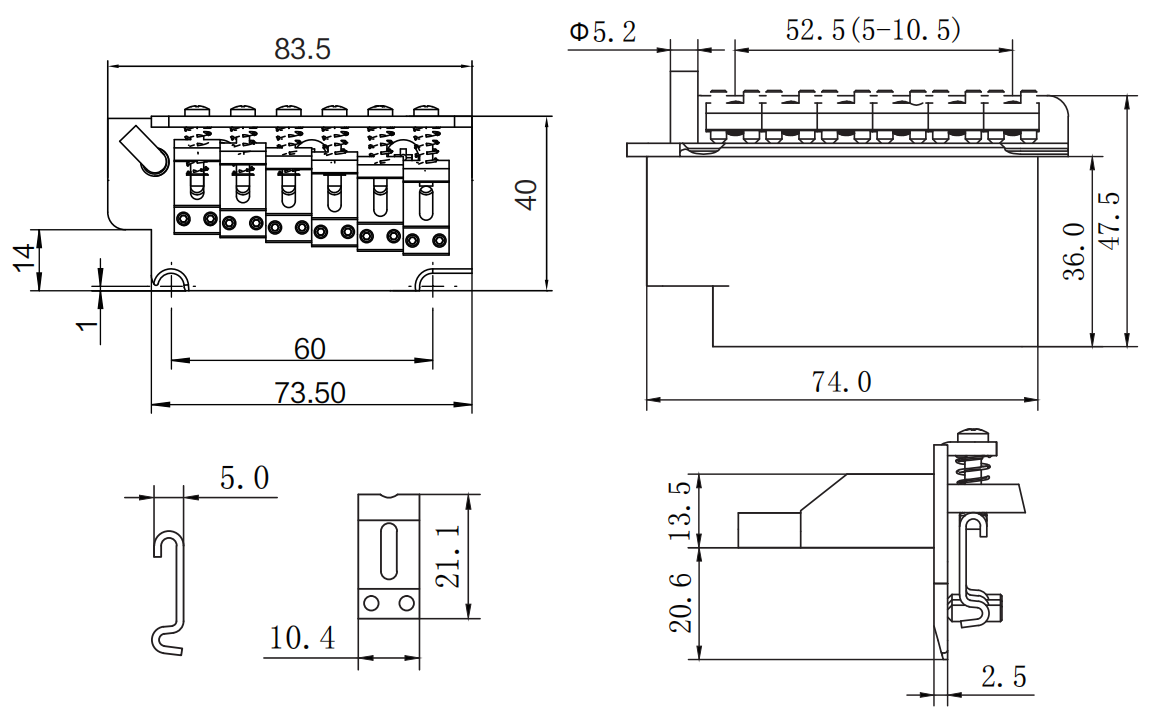 BG-1003-B drawing