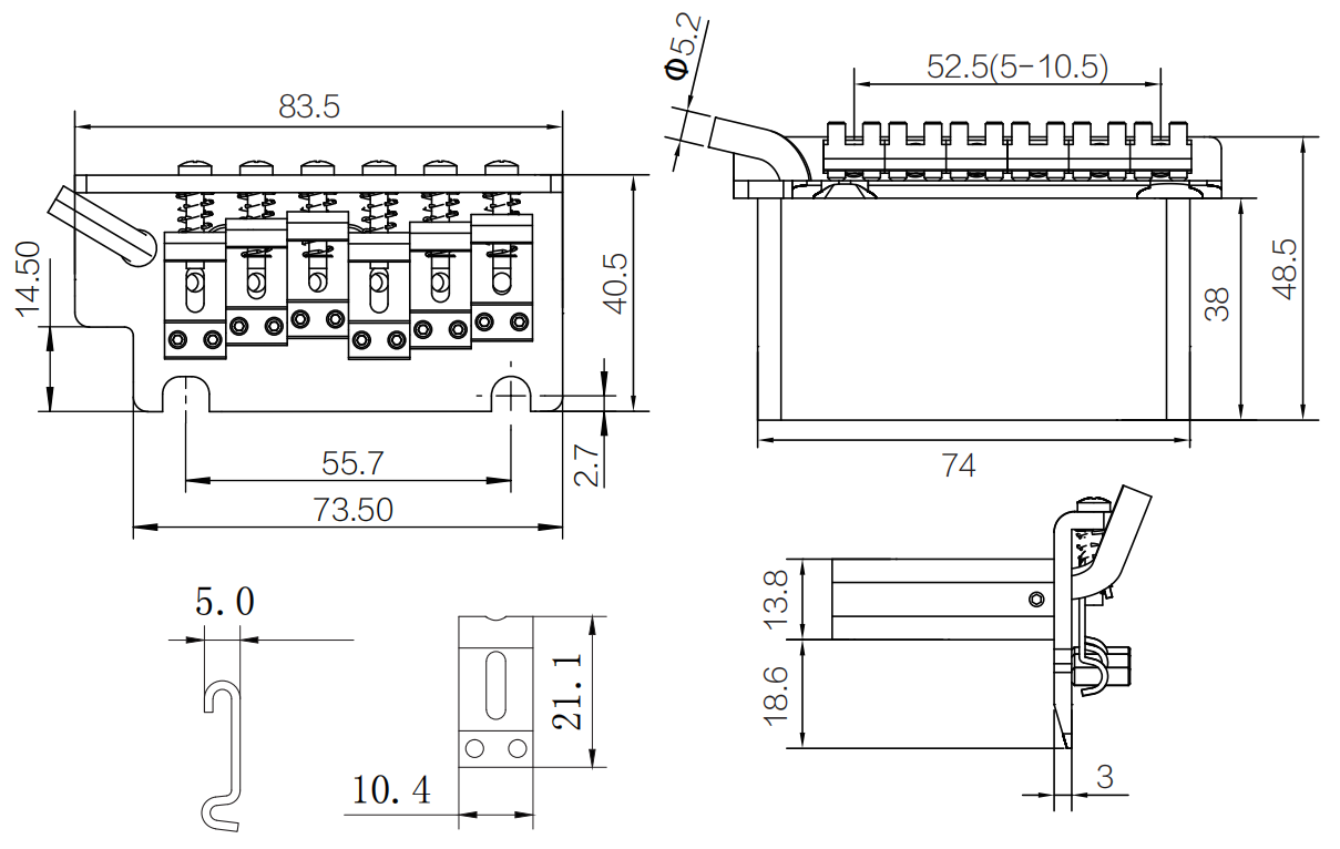 BG-1005-B drawing