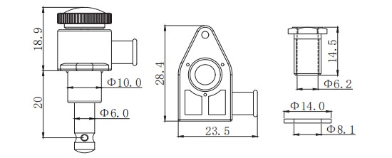 M-1296SL 尺寸图